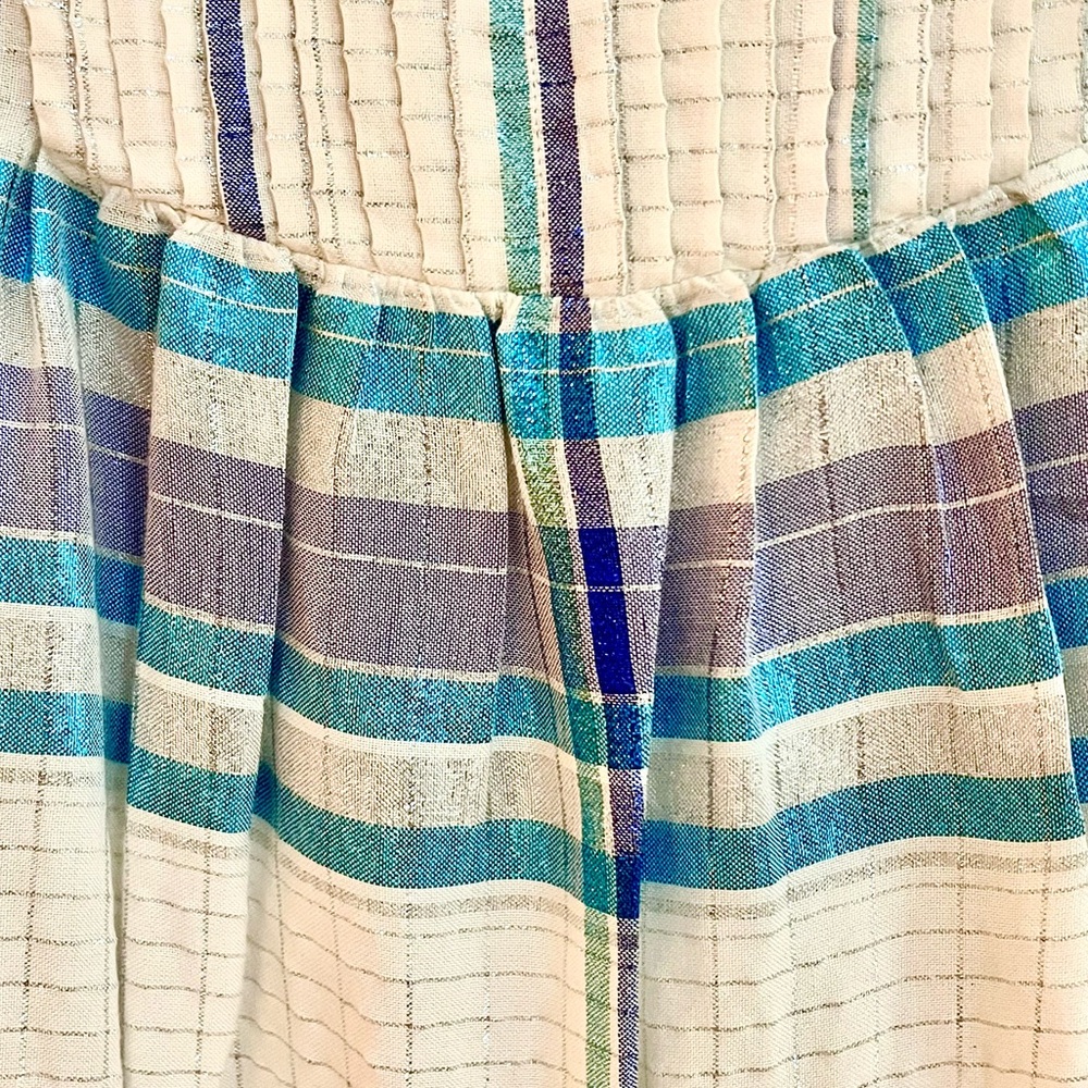 🌺🎉HP🎉🌺 NWT Free People Barcelona Shimmer Plaid Mini Dress - Picture 11 of 16
